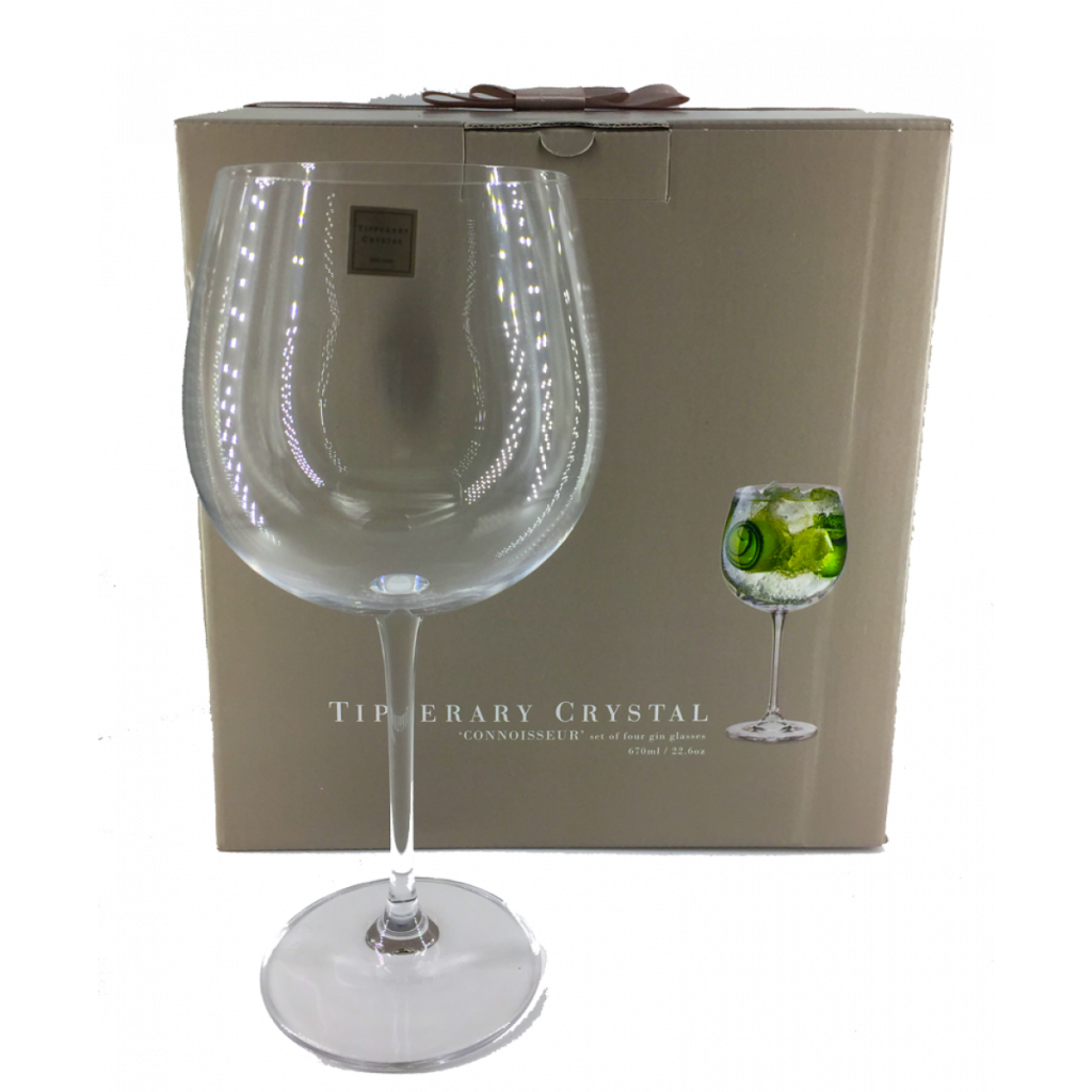 Tipperary Crystal S/4 Connoisseur Gin Glasses Fullans Department